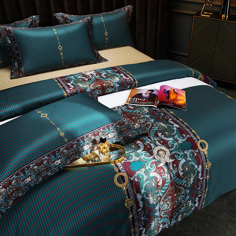 Ode to Provence Duvet Cover Set (Long-Staple Sateen Cotton)