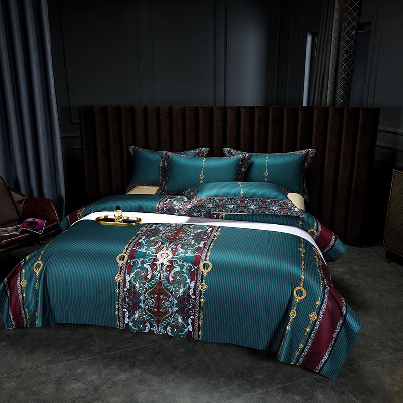 Ode to Provence Duvet Cover Set (Long-Staple Sateen Cotton)