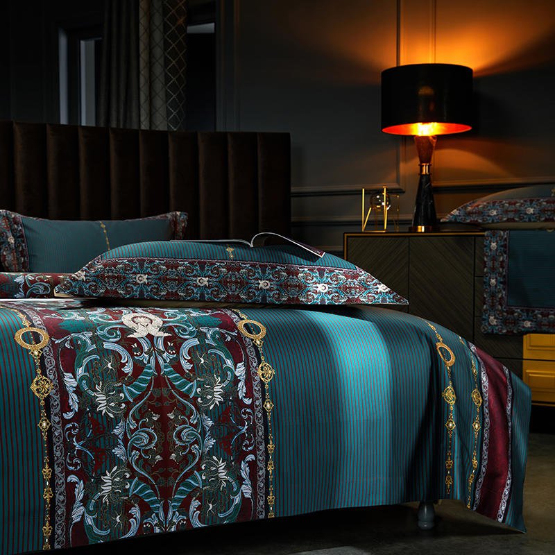Ode to Provence Duvet Cover Set (Long-Staple Sateen Cotton)
