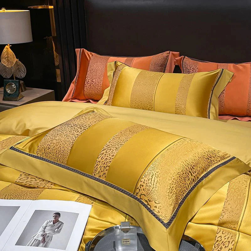 Wild Stripes Duvet Cover Set (Long-Staple Sateen Cotton)