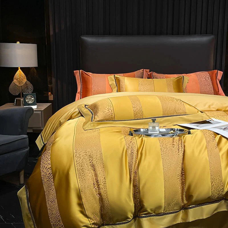 Wild Stripes Duvet Cover Set (Long-Staple Sateen Cotton)