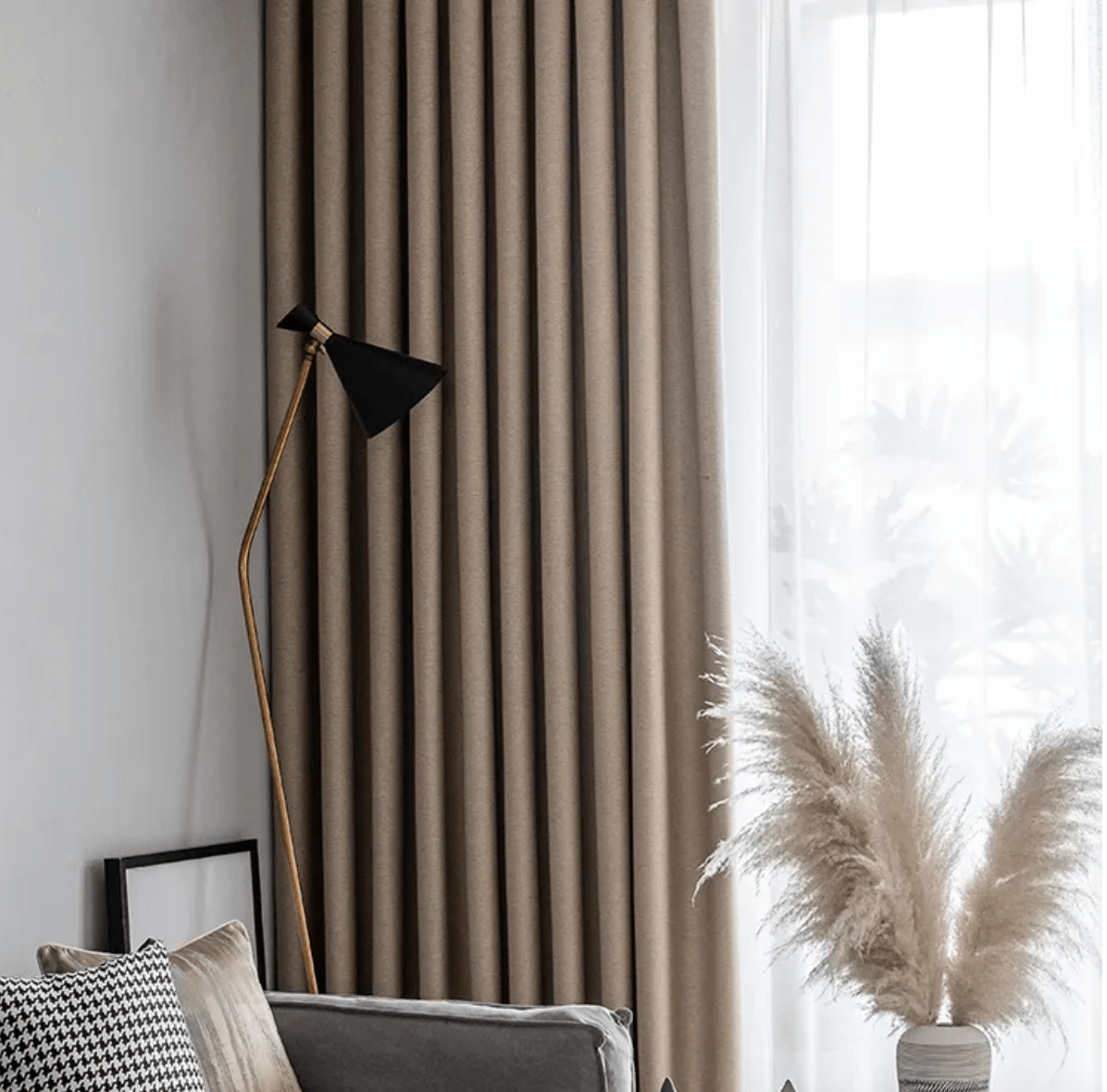 Earthen Hues Blackout Drapes