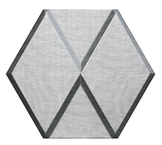 Diamond Tile Hexagon 3D Leather Wall Panel