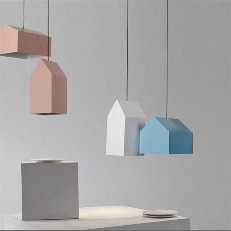 House Upon the Hill Pendant Light