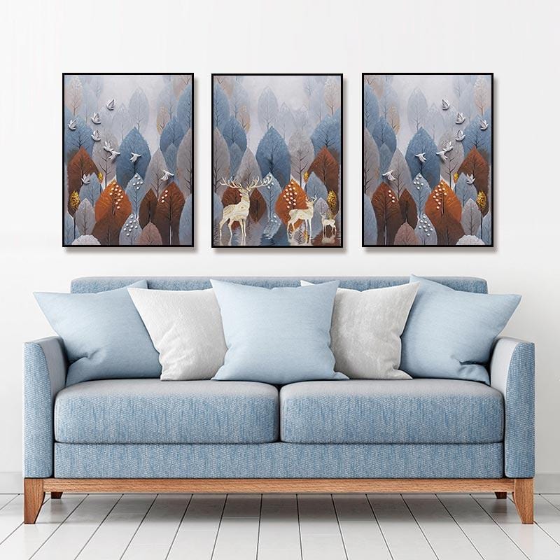 Enchanted Forest Stretched Canvas