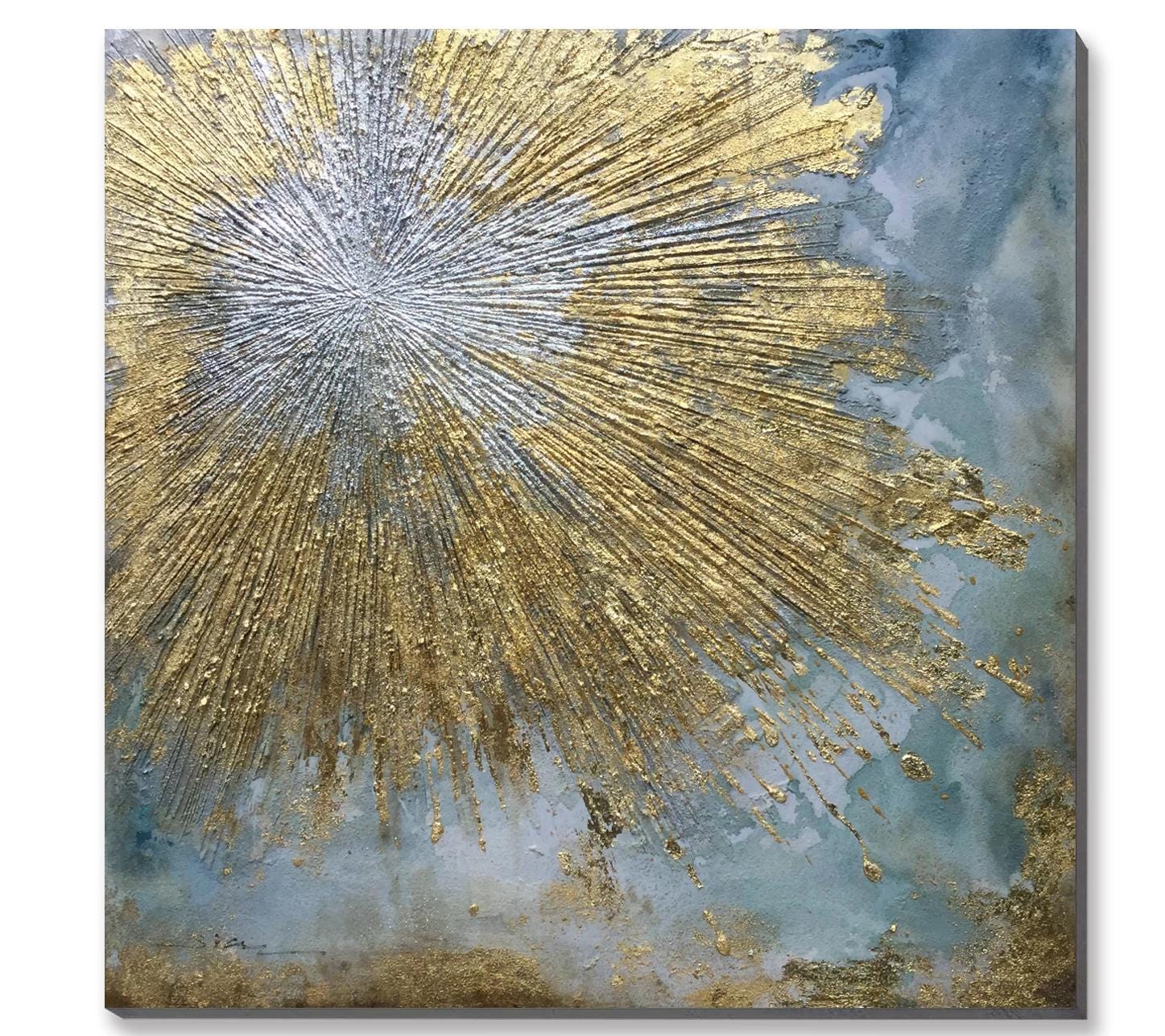Erupting Sunshine Oil Painting