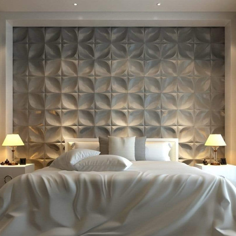 Florapod Square 3D Leather Wall Panel