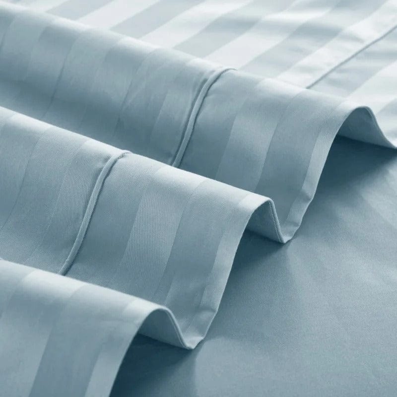 Prestige Blue Duvet Cover Set (Long-Staple Sateen Cotton)