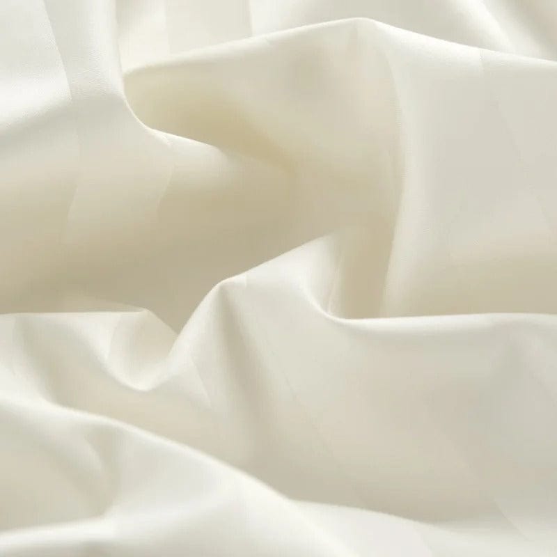 Prestige White Duvet Cover Set (Long-Staple Sateen Cotton)
