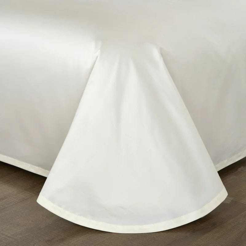 Prestige White Duvet Cover Set (Long-Staple Sateen Cotton)