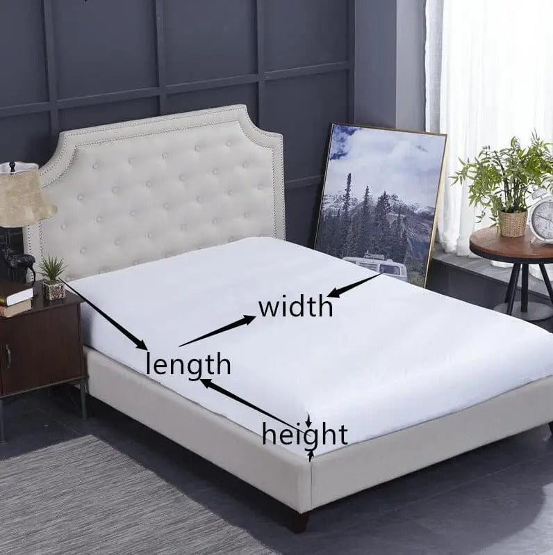 Luxxe White Duvet Cover Set (Long-staple Sateen Cotton)