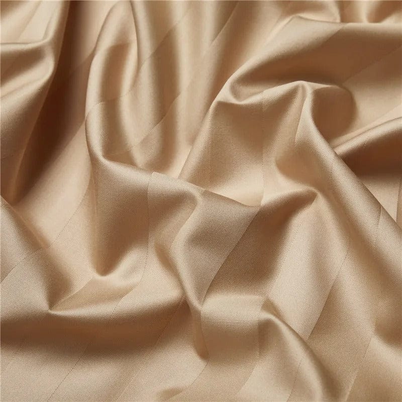Prestige Champagne Duvet Cover Set (Long-Staple Sateen Cotton)