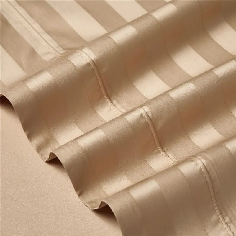 Prestige Champagne Duvet Cover Set (Long-Staple Sateen Cotton)