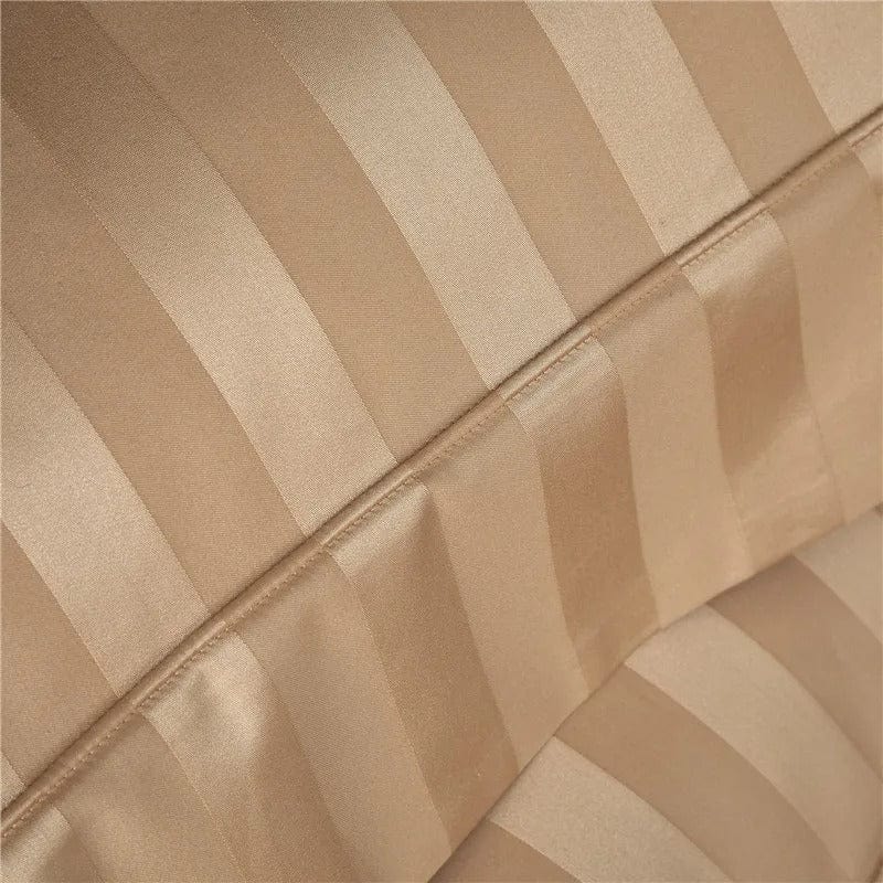 Prestige Champagne Duvet Cover Set (Long-Staple Sateen Cotton)