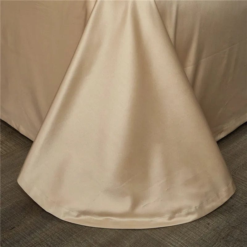 Prestige Champagne Duvet Cover Set (Long-Staple Sateen Cotton)