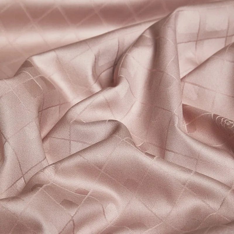 Elegance Blush Duvet Cover Set (Long-Staple Sateen Cotton)