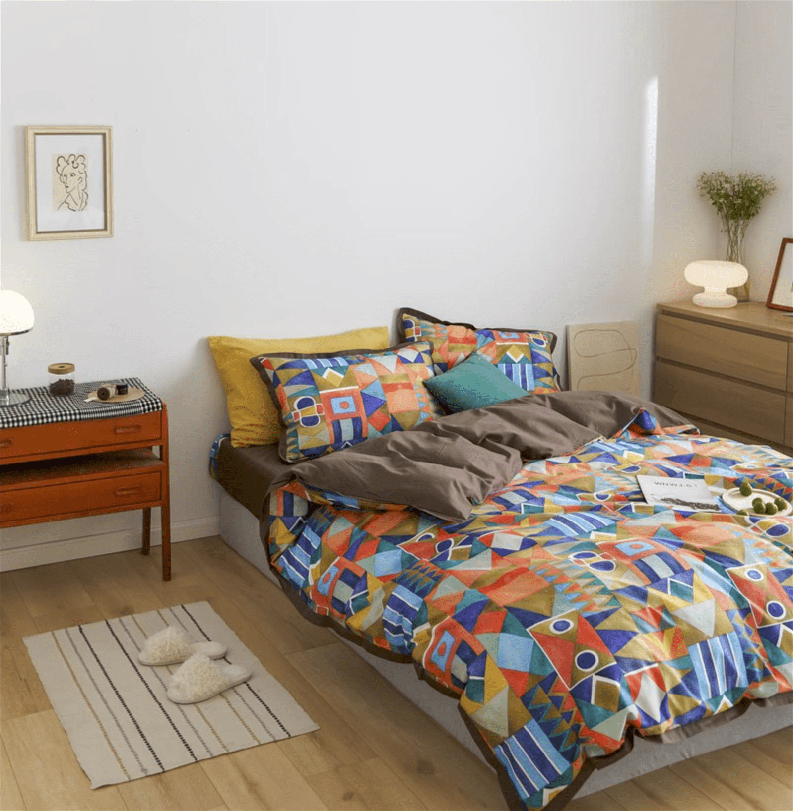 Shapes and Colors Duvet Cover Set