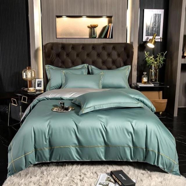 Lisbon Duvet Cover Set (Long-staple Sateen Cotton)