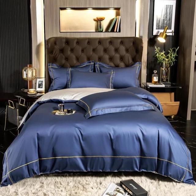 Lisbon Duvet Cover Set (Long-staple Sateen Cotton)