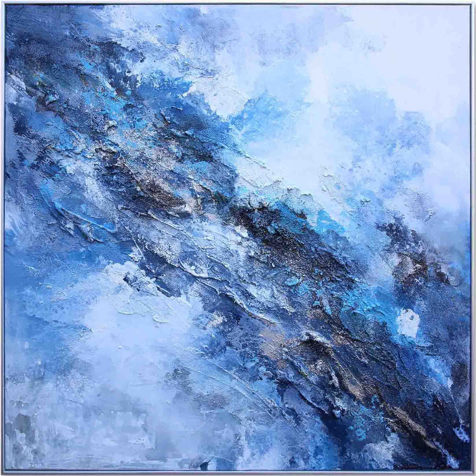 Regular Blues Oil Painting
